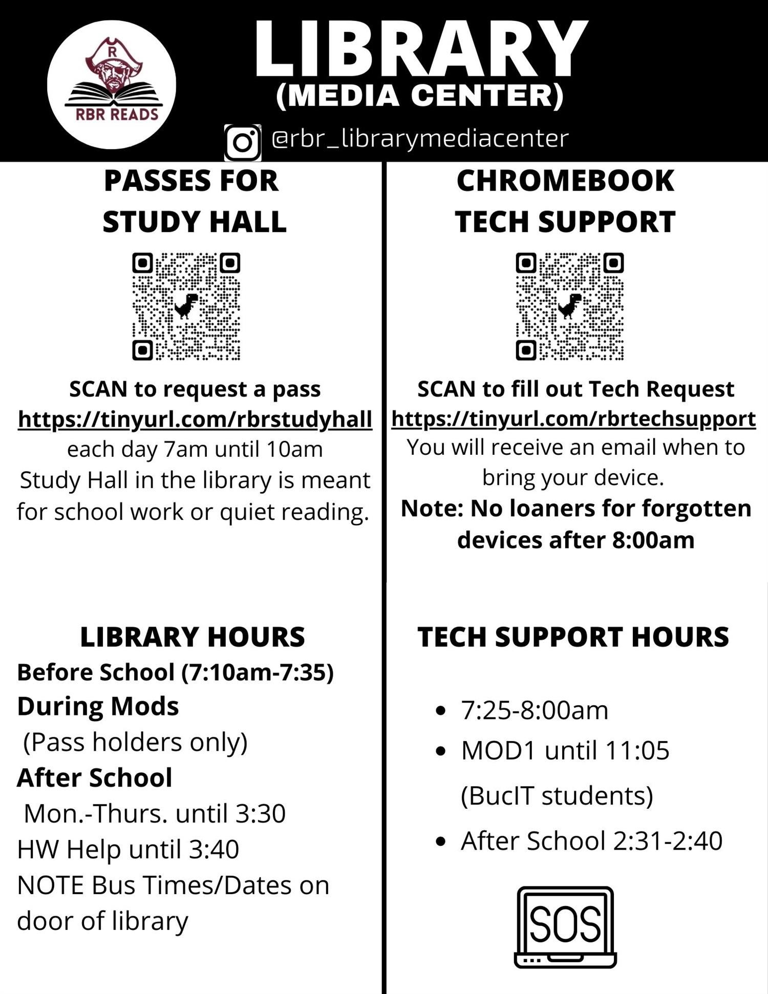 Pass and Tech Support Flyer